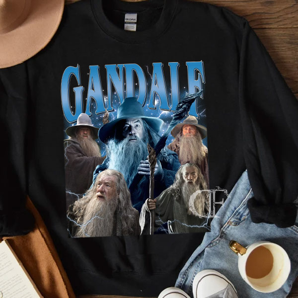 LOTR- Gandalf Vintage 90s Bootleg Shirt