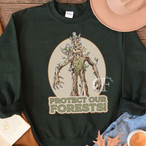 LOTR- Frodo Protect Our Forest Sweatshirt LOTR- Frodo Protect Our Forest Sweatshirt