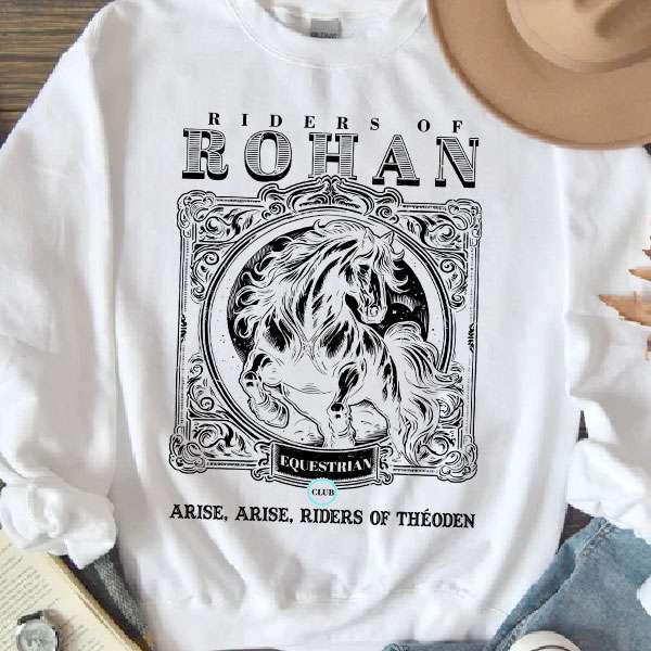 LOTR- Rider of Rohan ver 2 Sweatshirt LOTR- Rider of Rohan ver 2 Sweatshirt