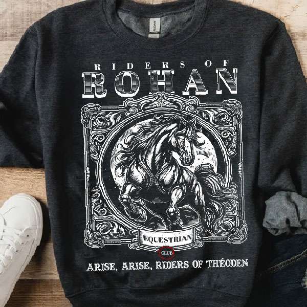 LOTR- Rider of Rohan ver 2 Sweatshirt LOTR- Rider of Rohan ver 2 Sweatshirt