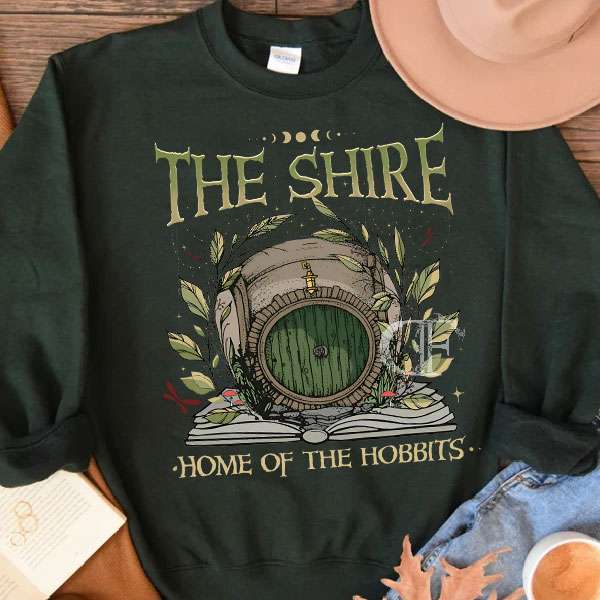 LOTR- The Shire Home of The Hobbits Sweatshirt LOTR- The Shire Home of The Hobbits Sweatshirt