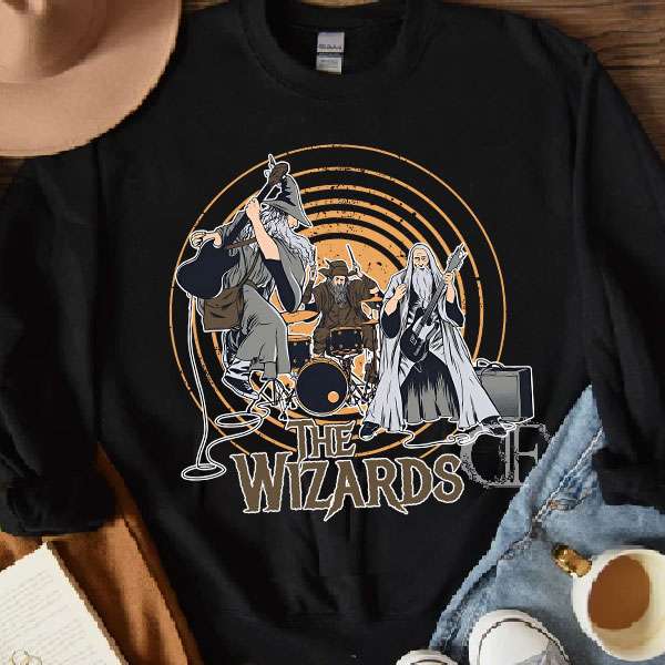 LOTR- The Wizards Band Sweatshirt LOTR- The Wizards Band Sweatshirt