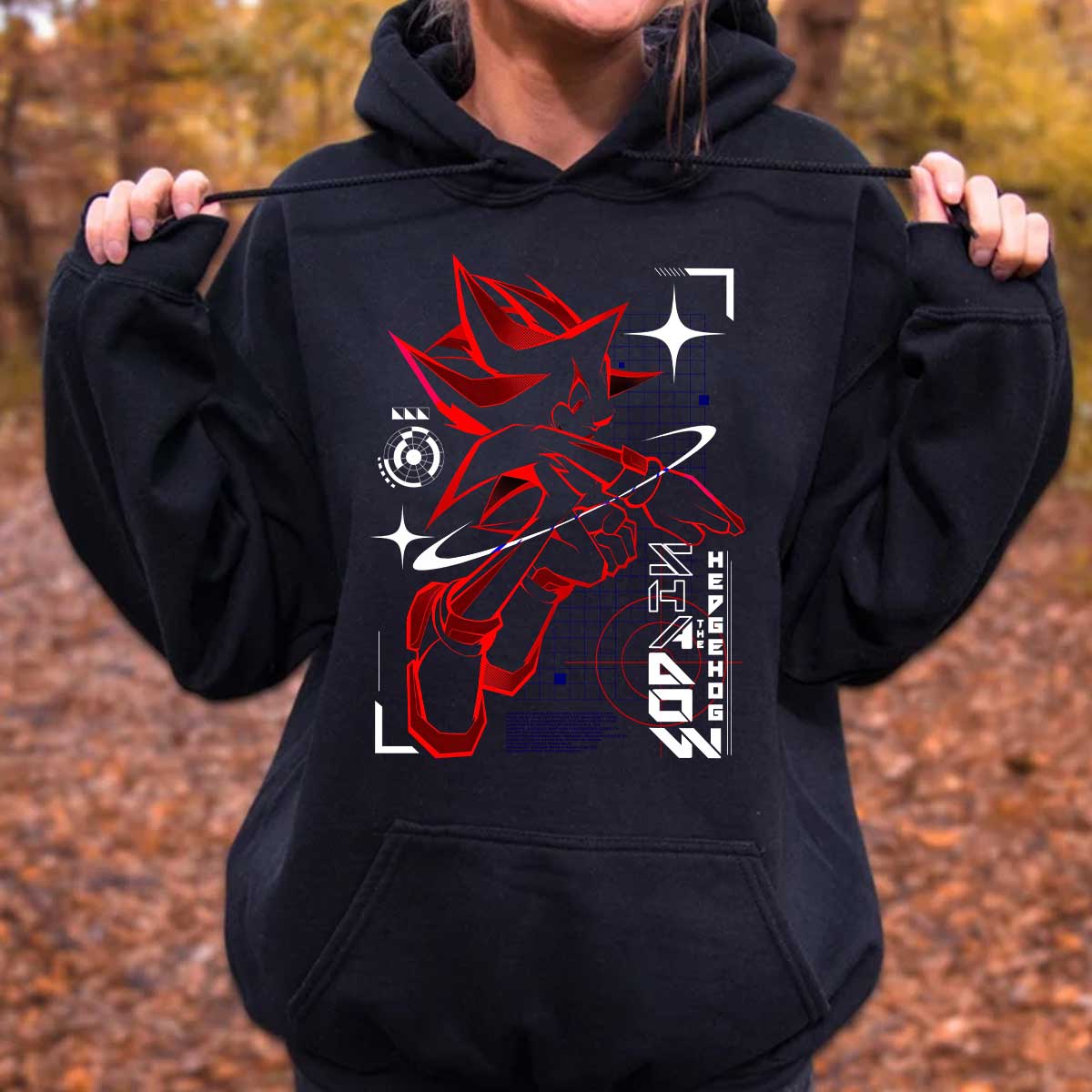 Shadow The Hedgehog Red Blue Shirt Shadow The Hedgehog Red Blue Shirt