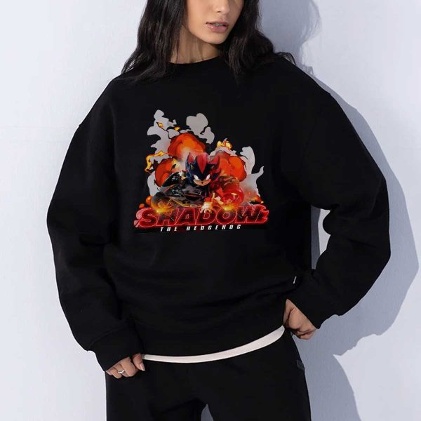 Shadow The Hedgehog And His Motorcycle Shirt