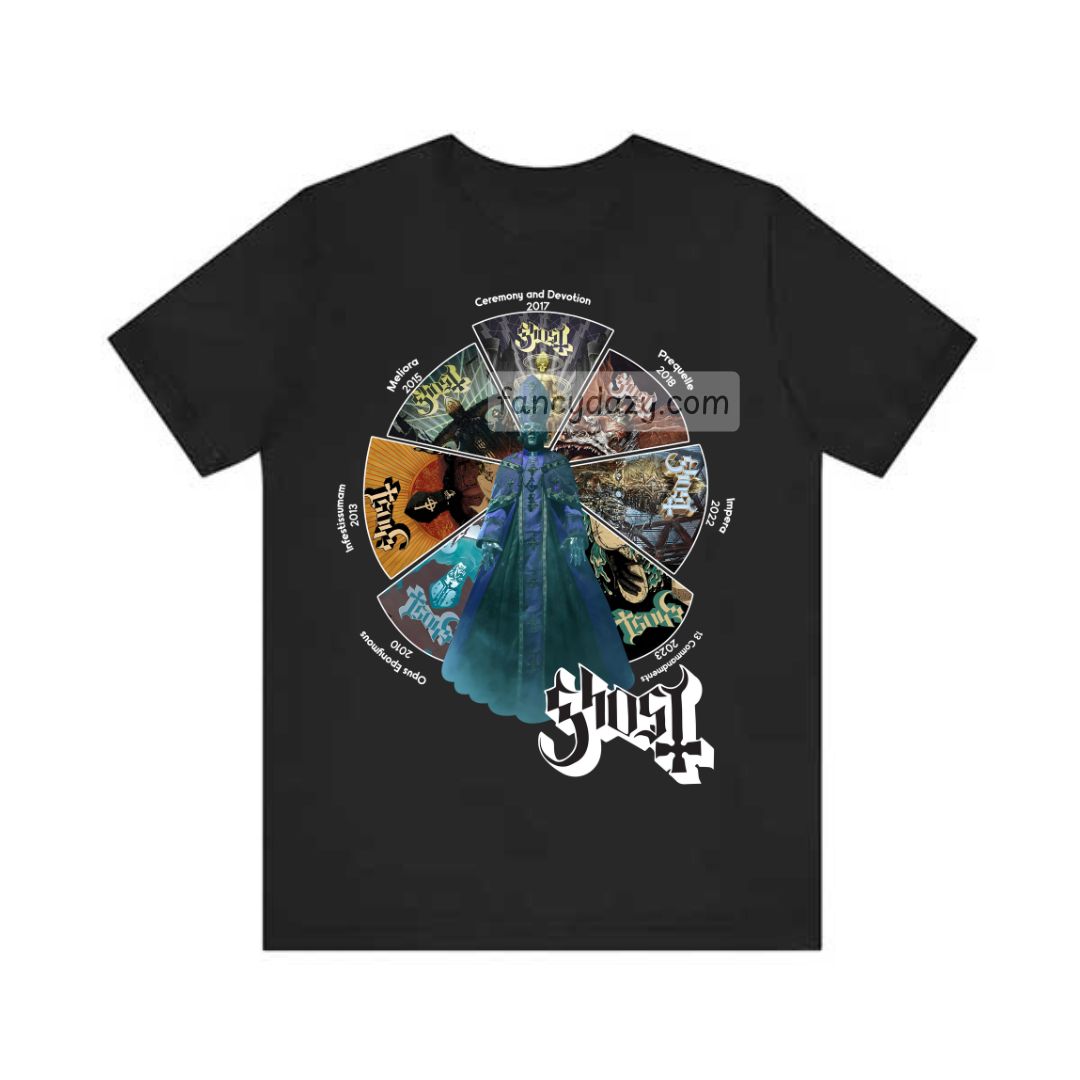 GHOST Band Albums ver 2 Shirt GHOST Band Albums ver 2 Shirt