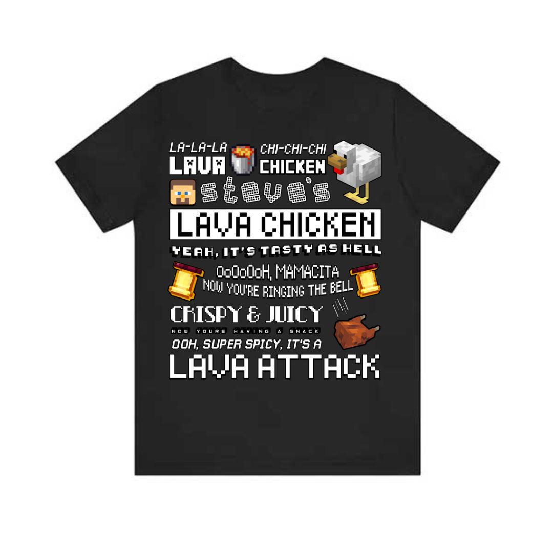 Lava Chicken Minecraft Shirt Lava Chicken Minecraft Shirt