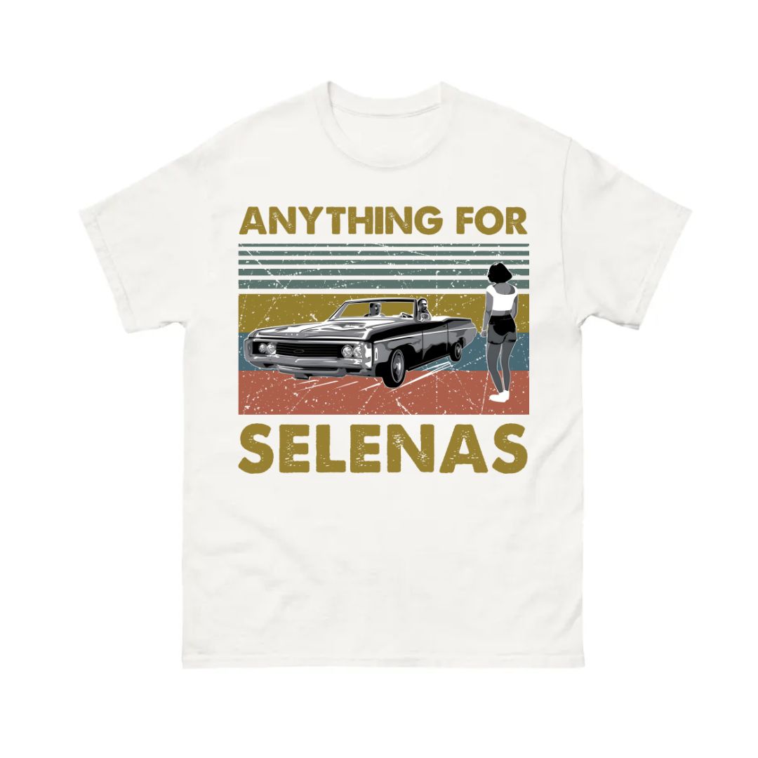 Selena Quintanilla Anything for Selenas Shirt Selena Quintanilla Anything for Selenas Shirt