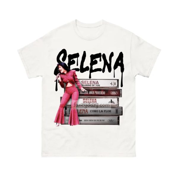Selena Quintanilla Album Cassette Shirt