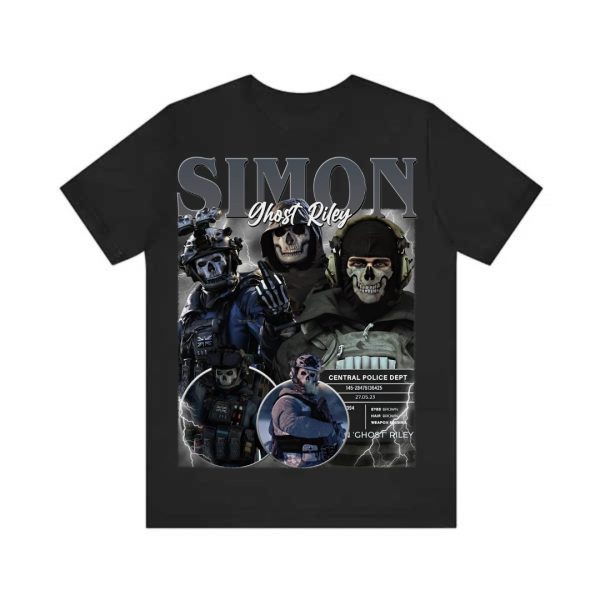 CoD- Simon Ghost Riley Ver 2 Bootleg Shirt