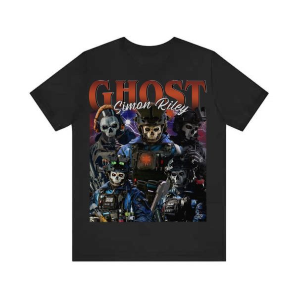 CoD- Simon Ghost Riley Bootleg Shirt