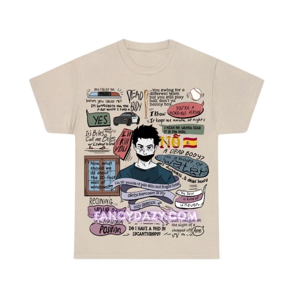 Teenwolf- Stiles Quotes Shirt