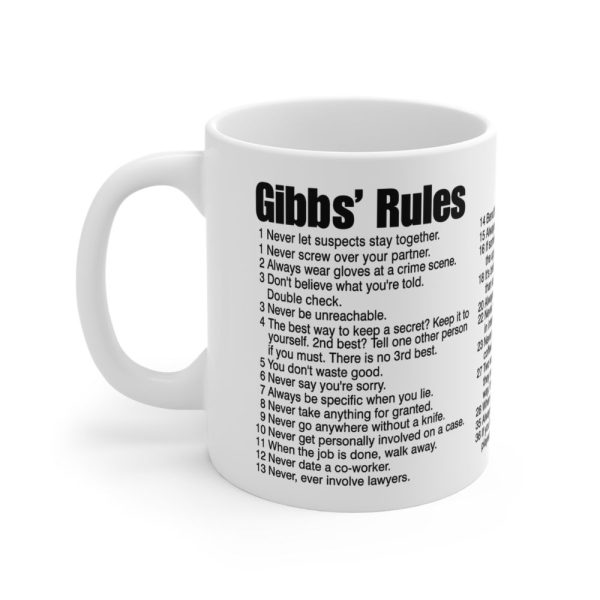 Gibbs’s Rules Mug
