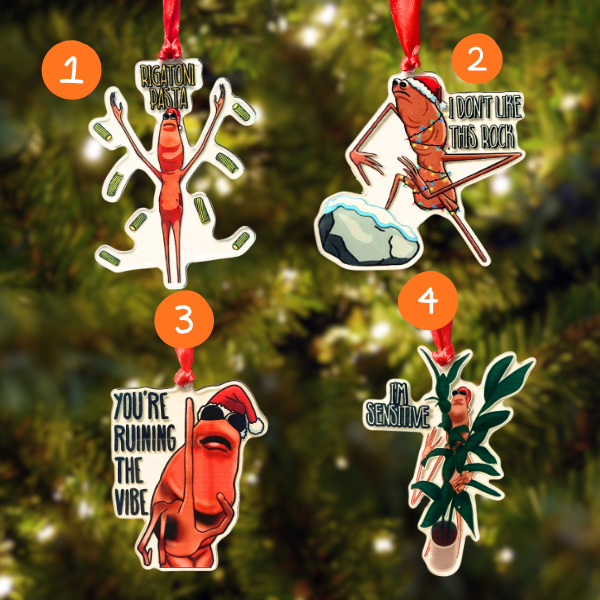 Marcus VRChat Christmas Ornament