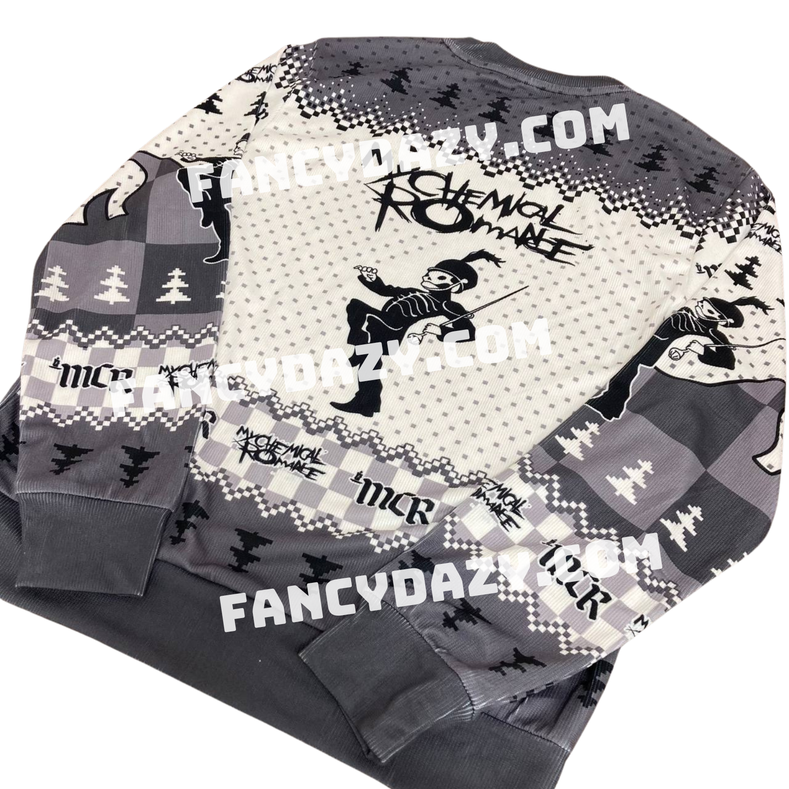 My Chemical Romance MCR Christmas Ugly Sweater My Chemical Romance MCR Christmas Ugly Sweater