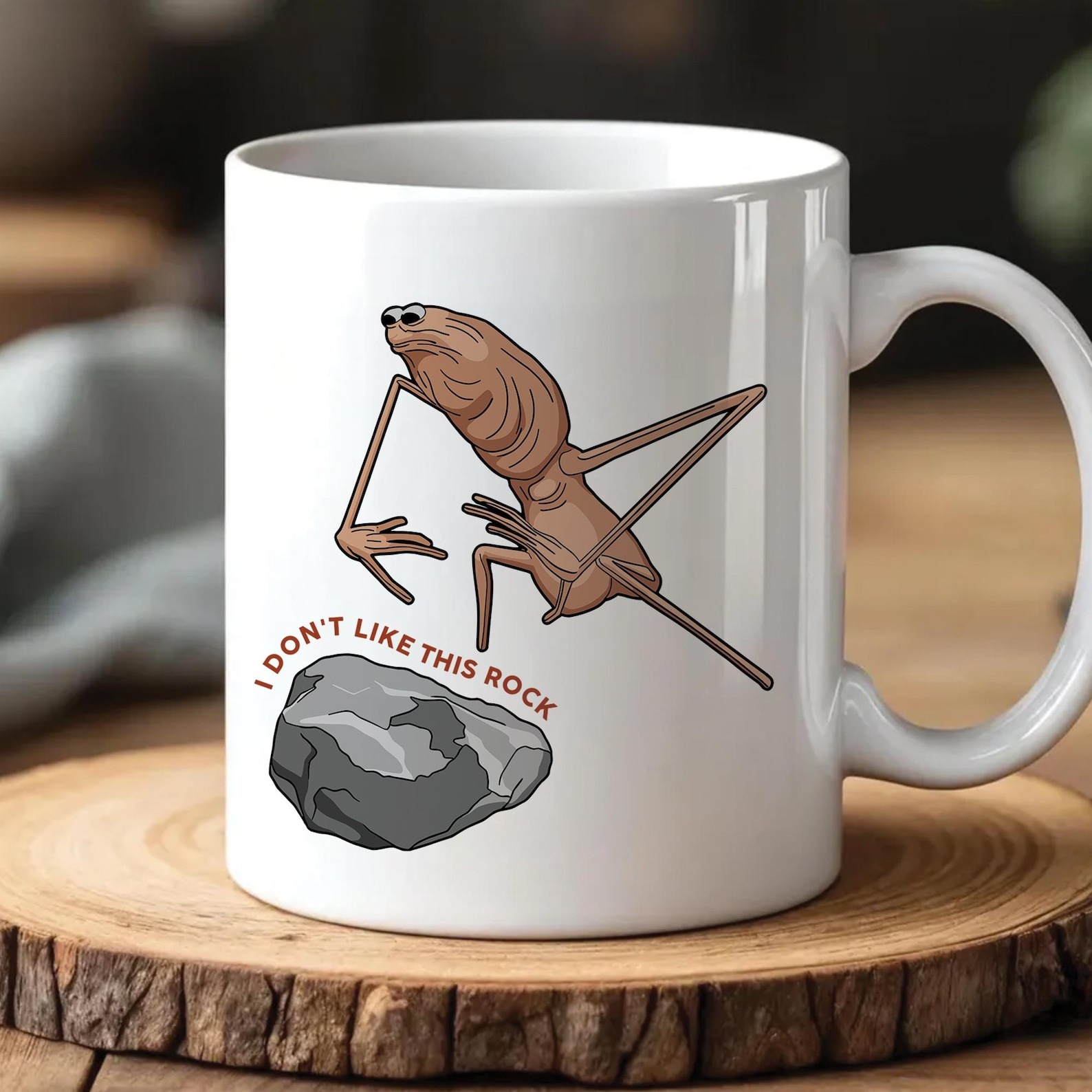 I Don’t Like This Rock Marcus & Robert Mug I Don’t Like This Rock Marcus & Robert Mug