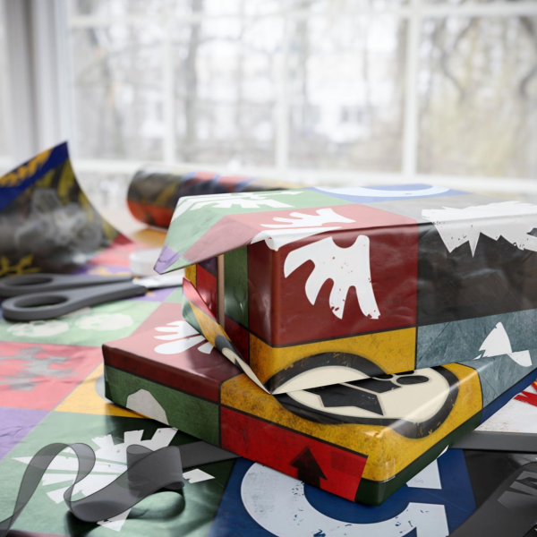 Mahammer 40K Faction Icons Wrapping Paper