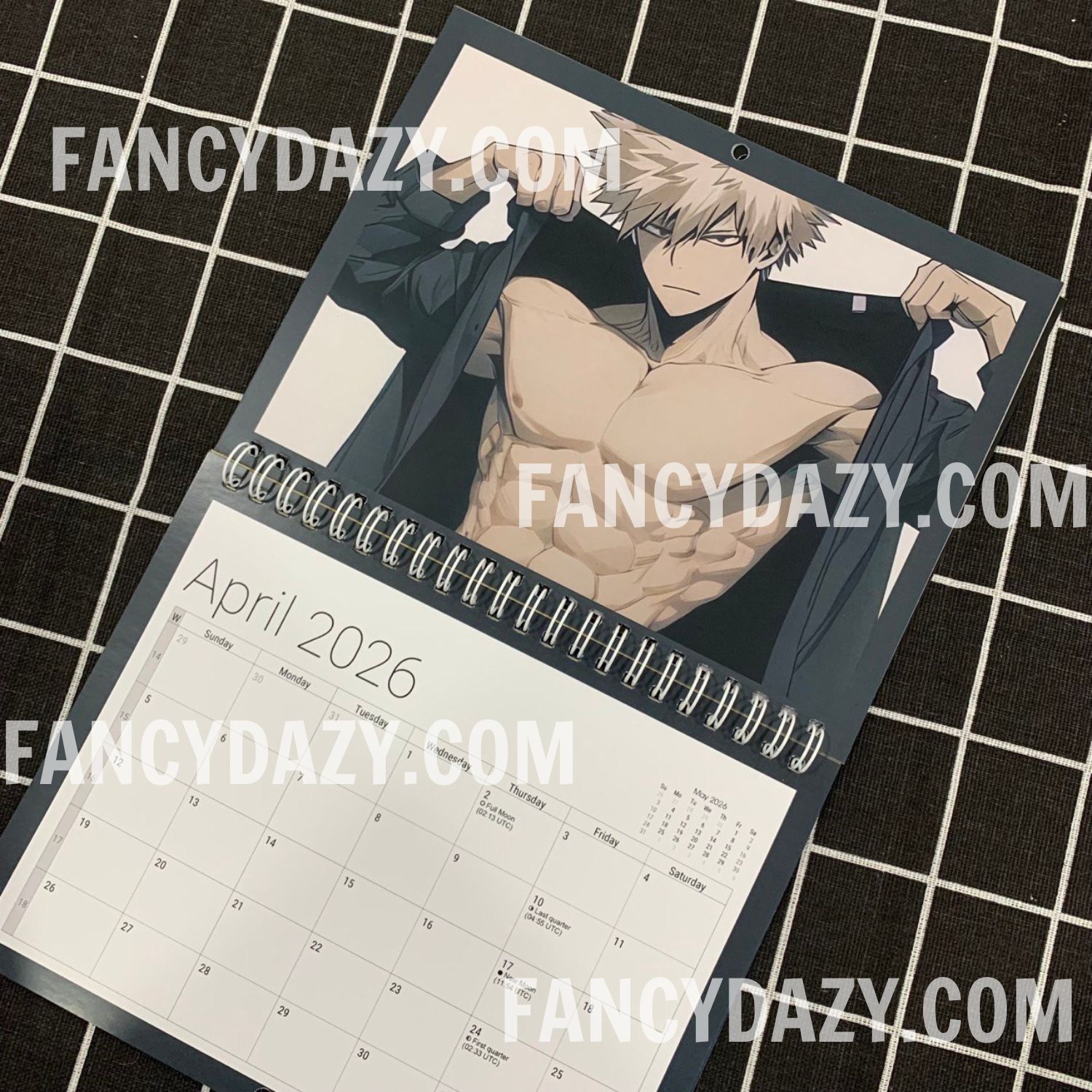 Anime Hot Boyfriends 2026 Calendar Anime Hot Boyfriends 2026 Calendar