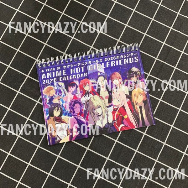 Anime Hot Girlfriends 2026 Calendar