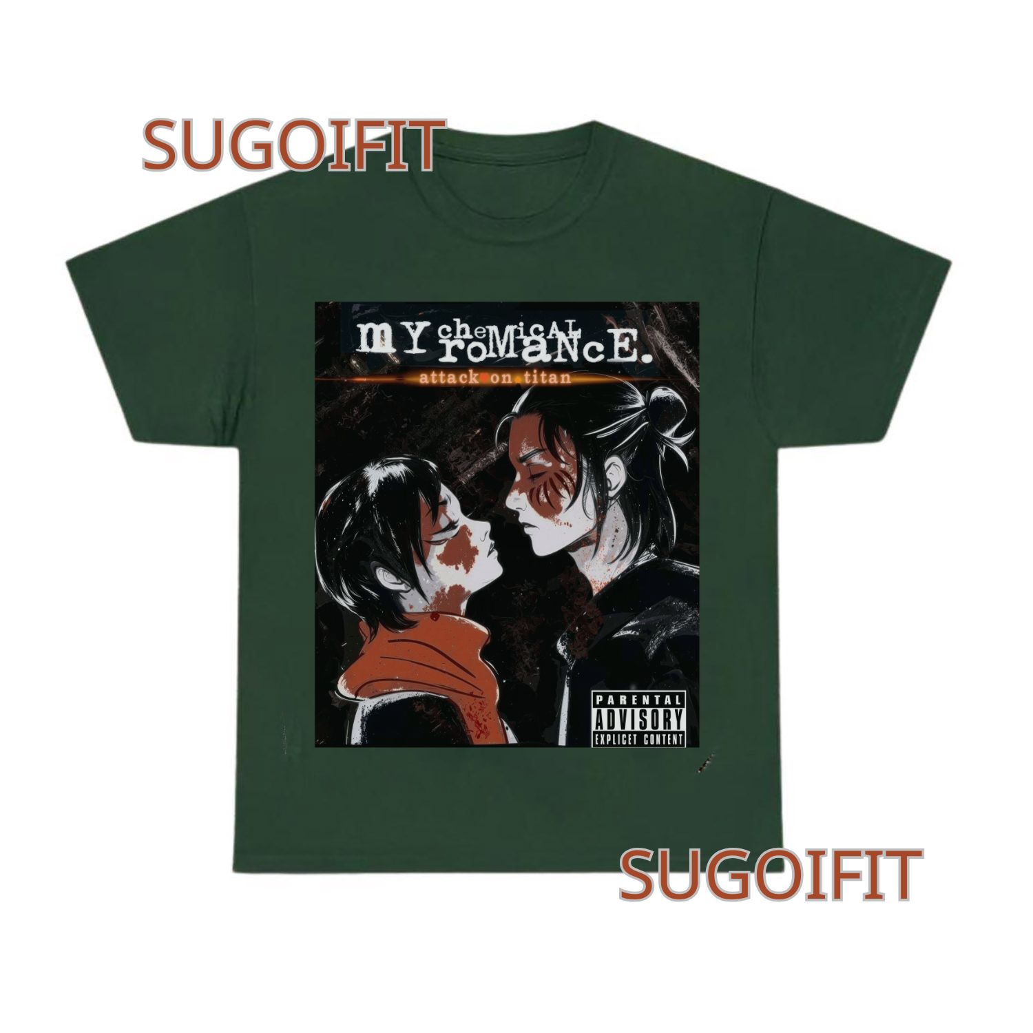 Attack On Titan MCR Shirt Attack On Titan MCR Shirt