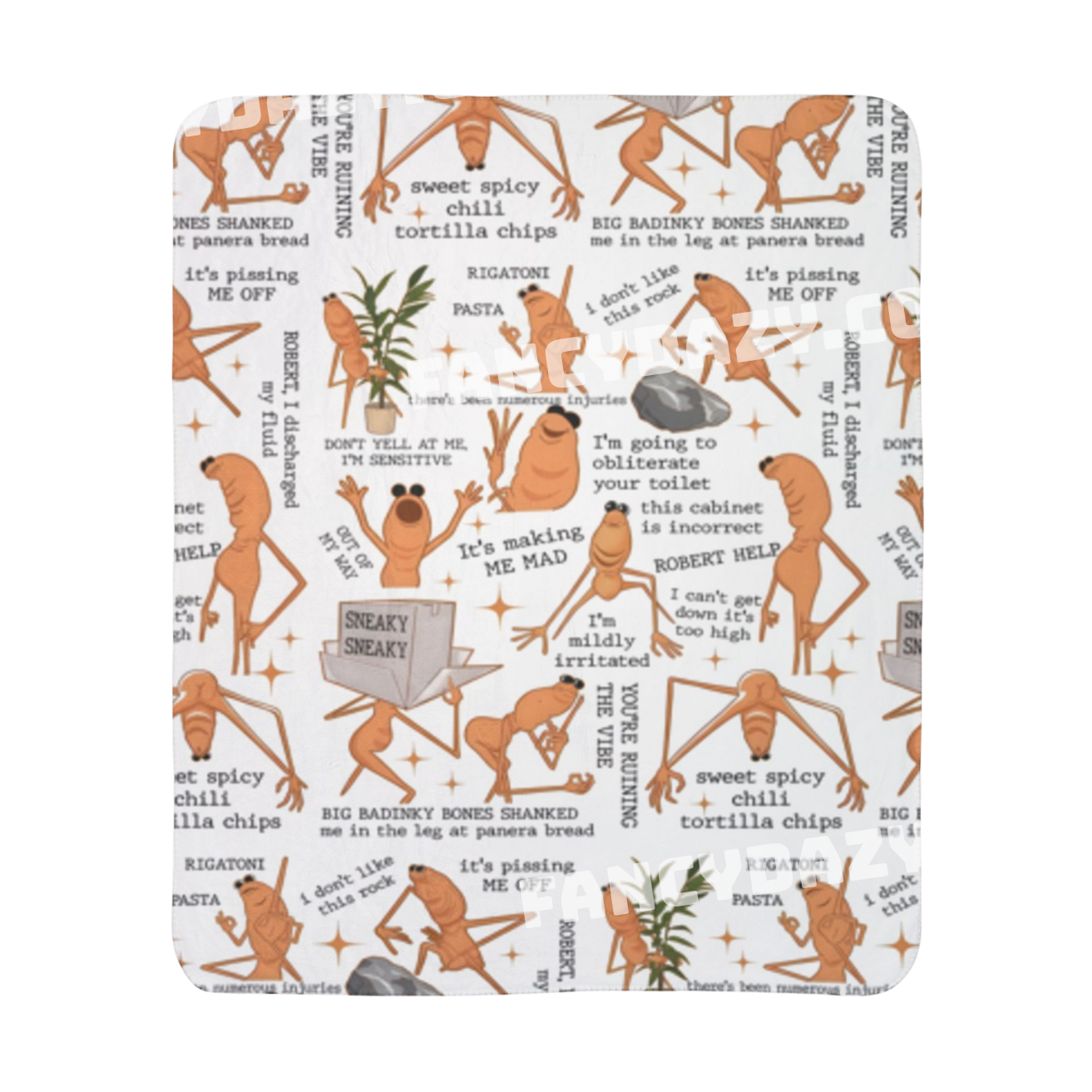 Marcus The Worm Quote Blanket Marcus The Worm Quote Blanket