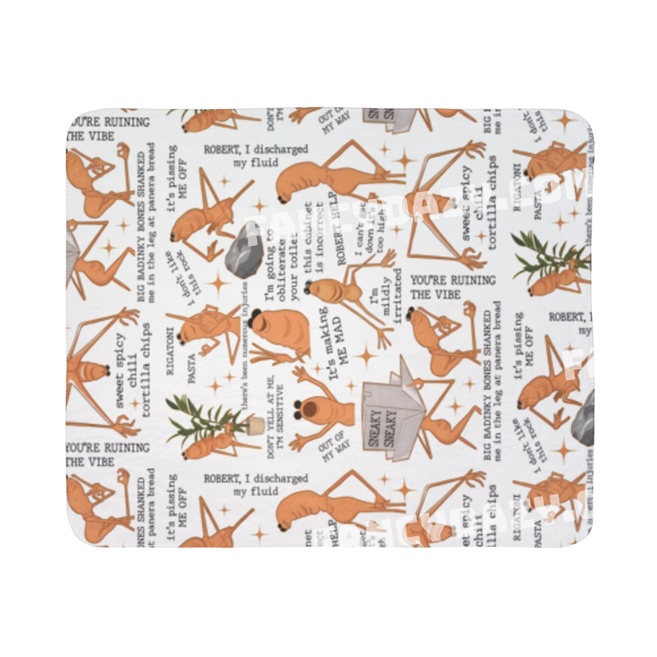 Marcus The Worm Quote Blanket Marcus The Worm Quote Blanket