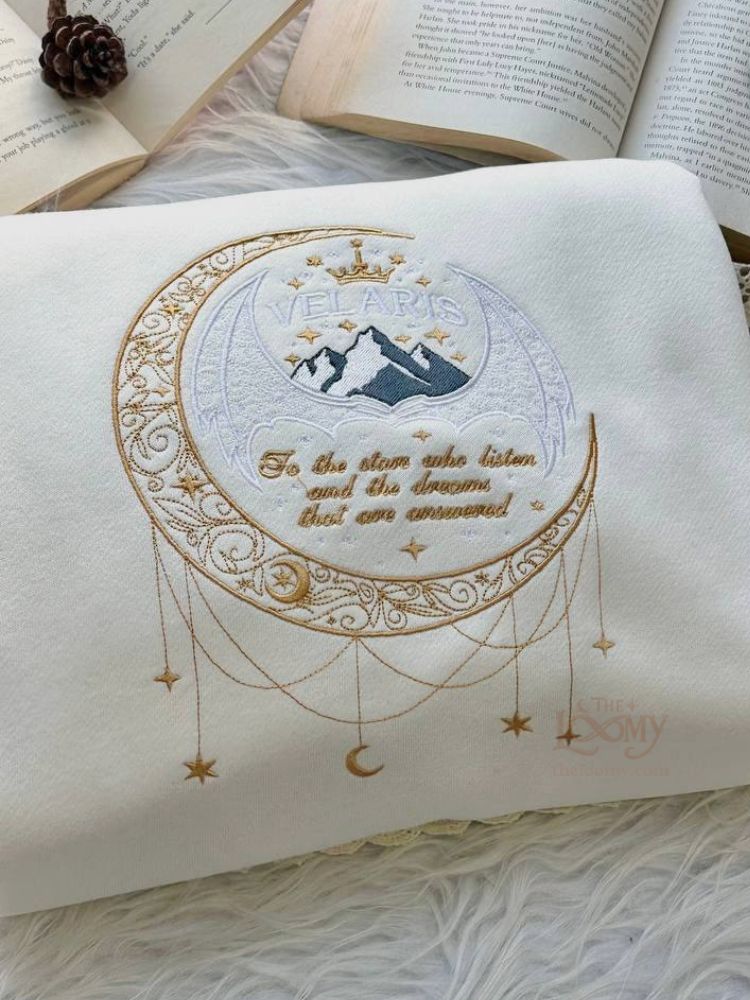 Velaris ACOTAR Embroidered Sweatshirt