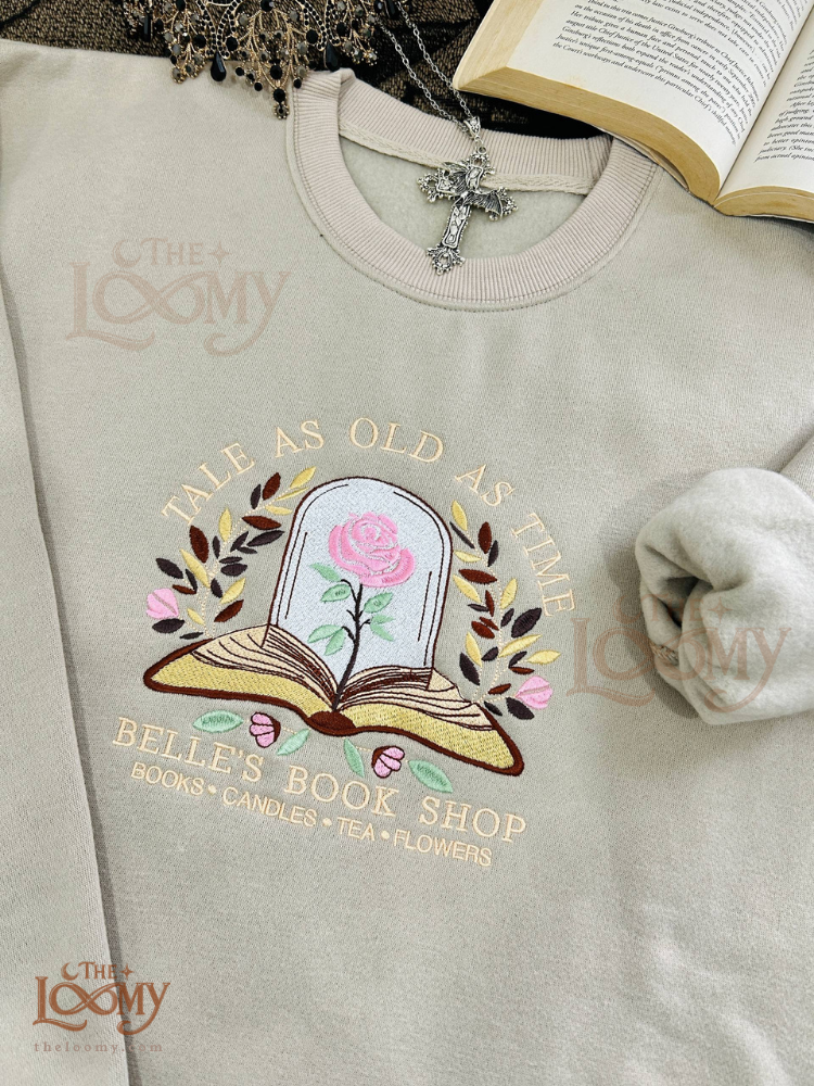 Belle Embroidered Sweatshirt