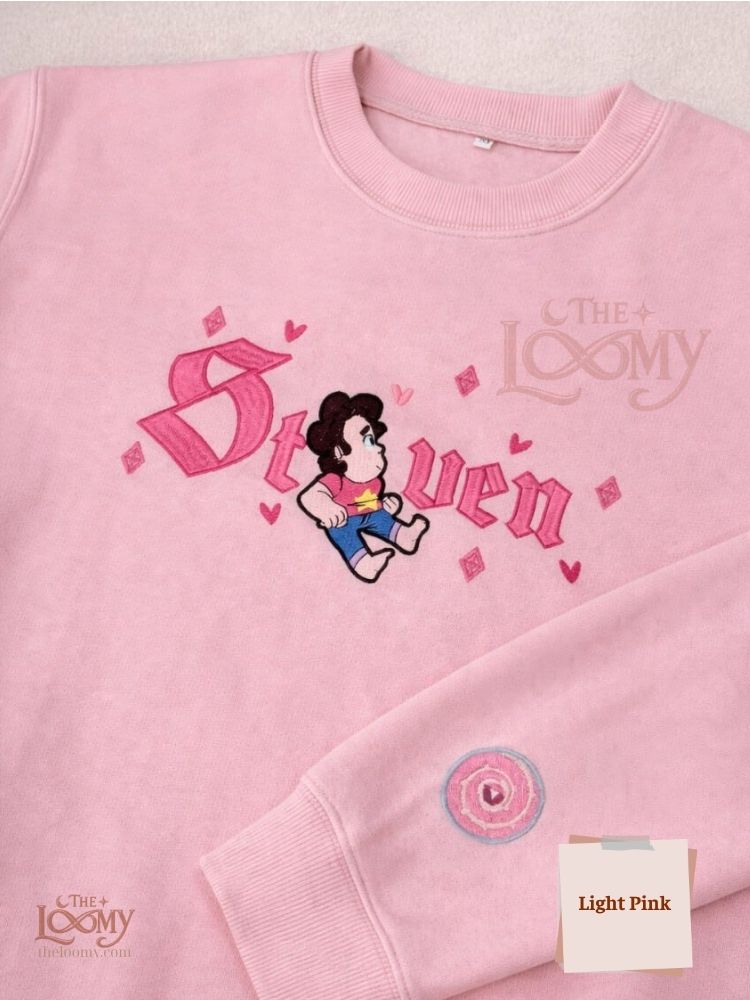 Steven & Connie Embroidered Sweatshirt Steven & Connie Embroidered Sweatshirt