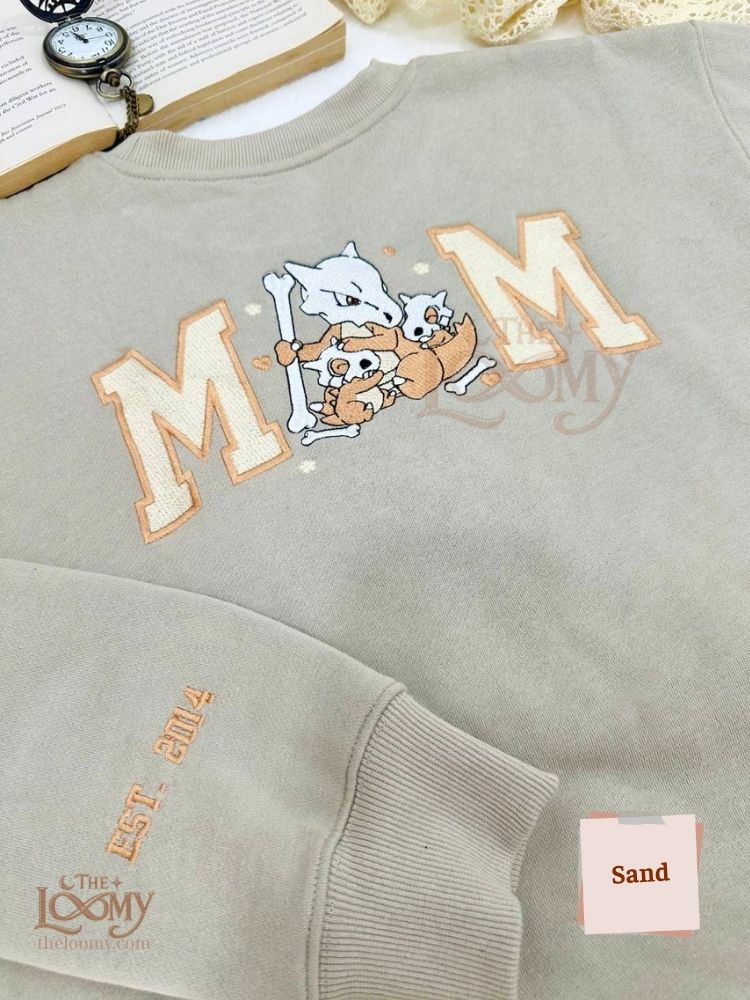 Cubone DAD Embroidered Sweatshirt