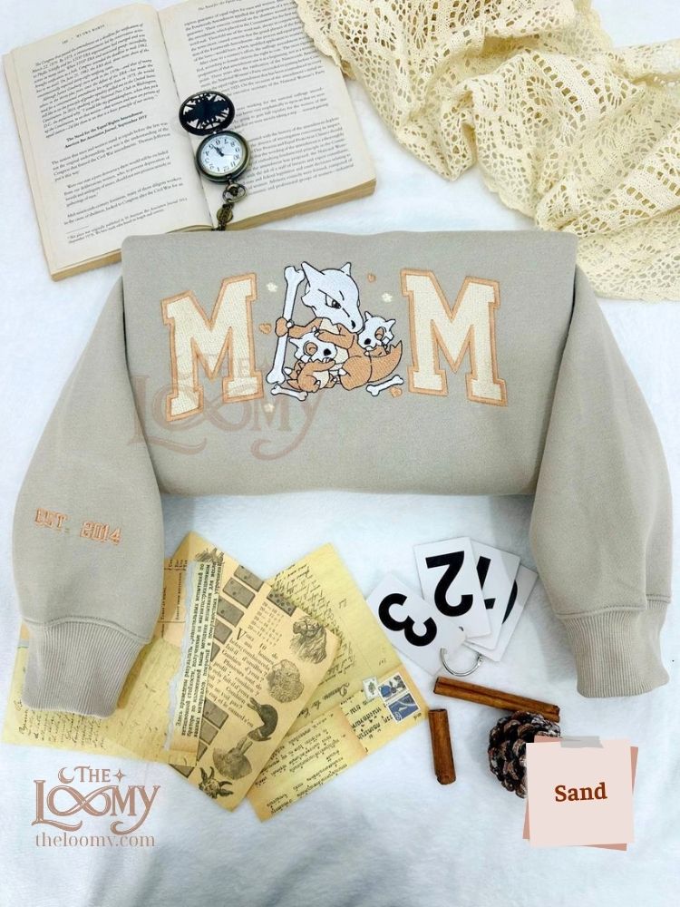 Cubone DAD Embroidered Sweatshirt