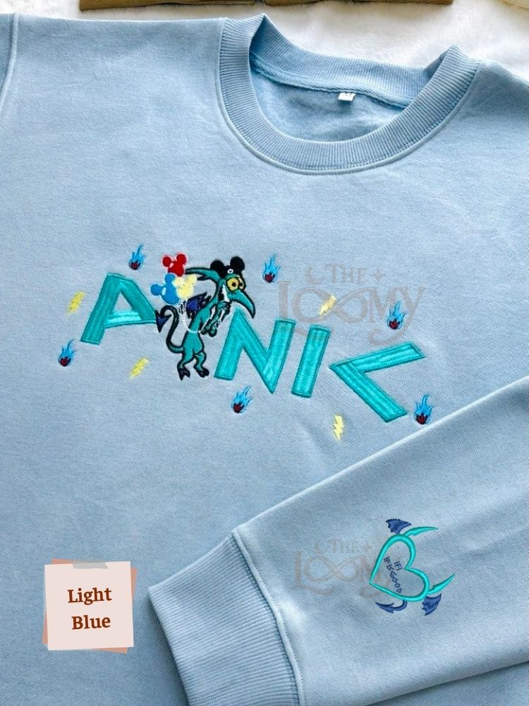 Pain & Panic Embroidered Sweatshirt