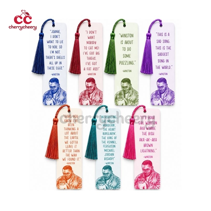 Winston Quotes New Girl Show Bookmark
