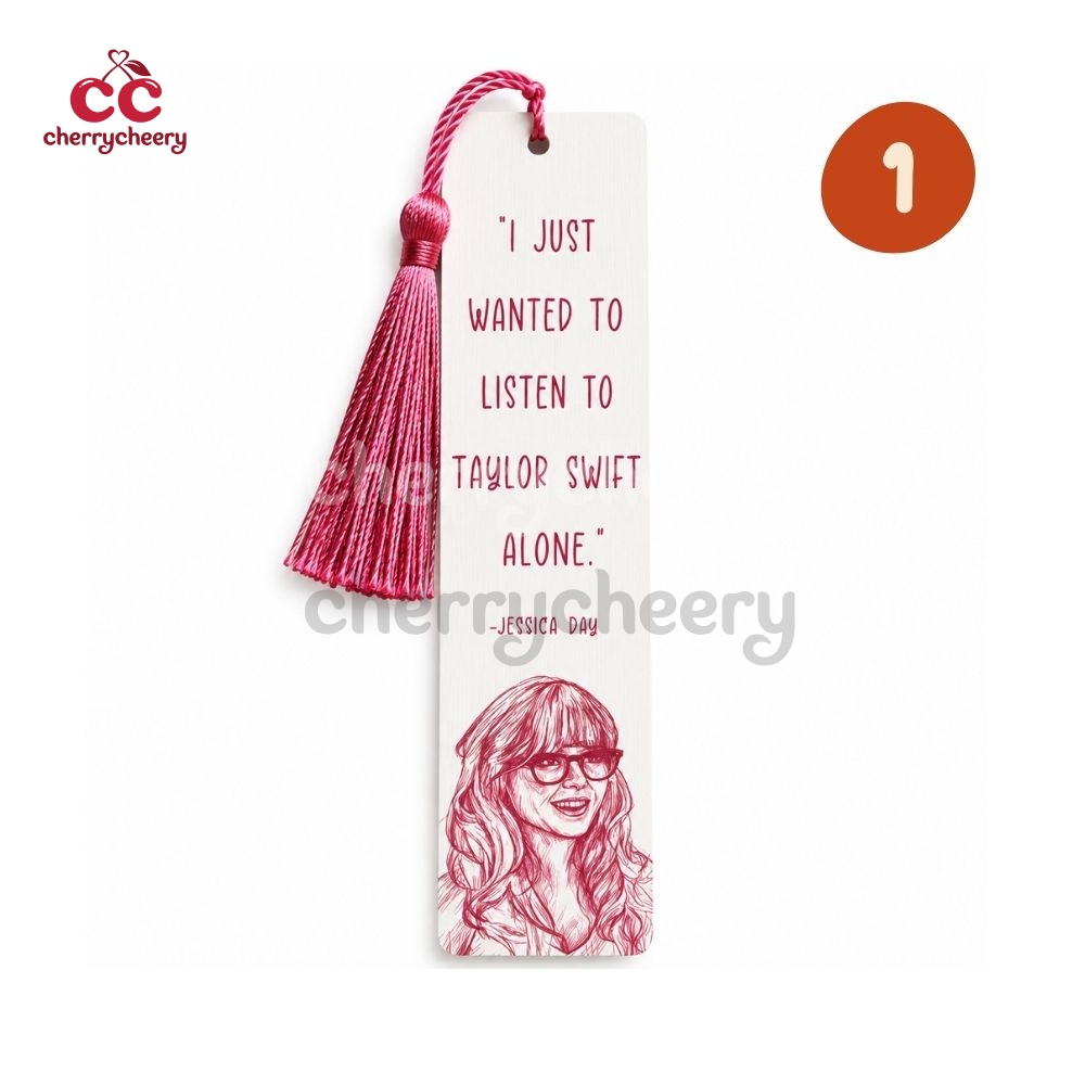 Jessica Jess Day Quotes New Girl Show Bookmark