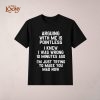 Men’s Funny Argument Quote Shirt, Arguing With Me Is Pointless Graphic