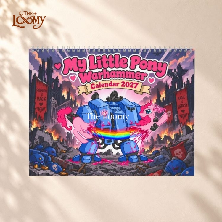 My Little Pony X Warhammer 40K 2027 Wall Calendar My Little Pony X Warhammer 40K 2027 Wall Calendar