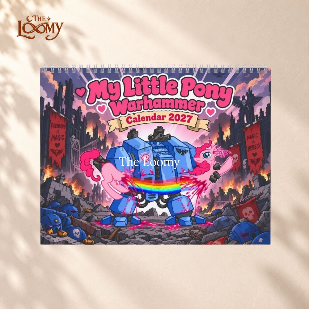 My Little Pony X Warhammer 40K 2027 Wall Calendar My Little Pony X Warhammer 40K 2027 Wall Calendar