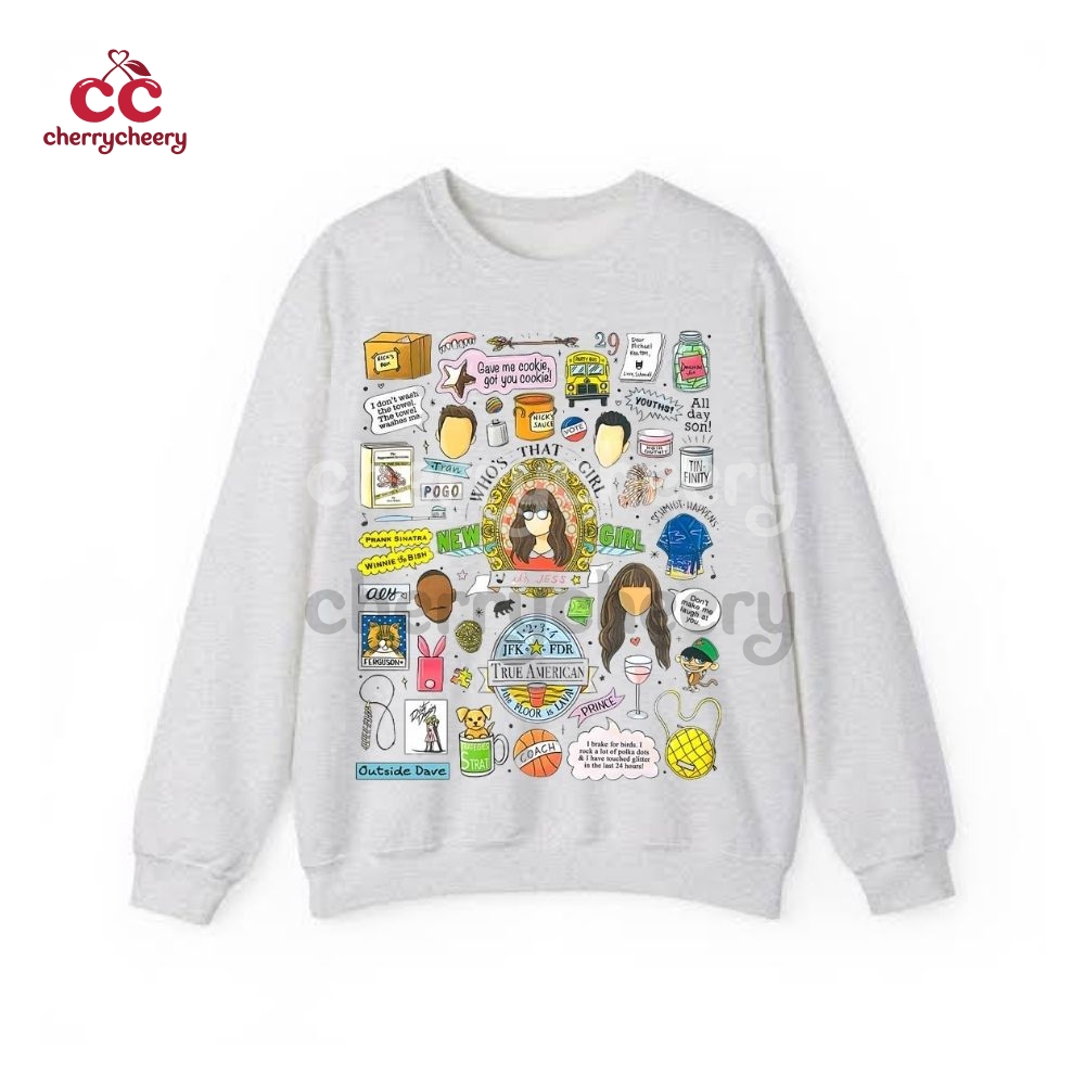 New Girl TV Show Quotes Shirt New Girl TV Show Quotes Shirt