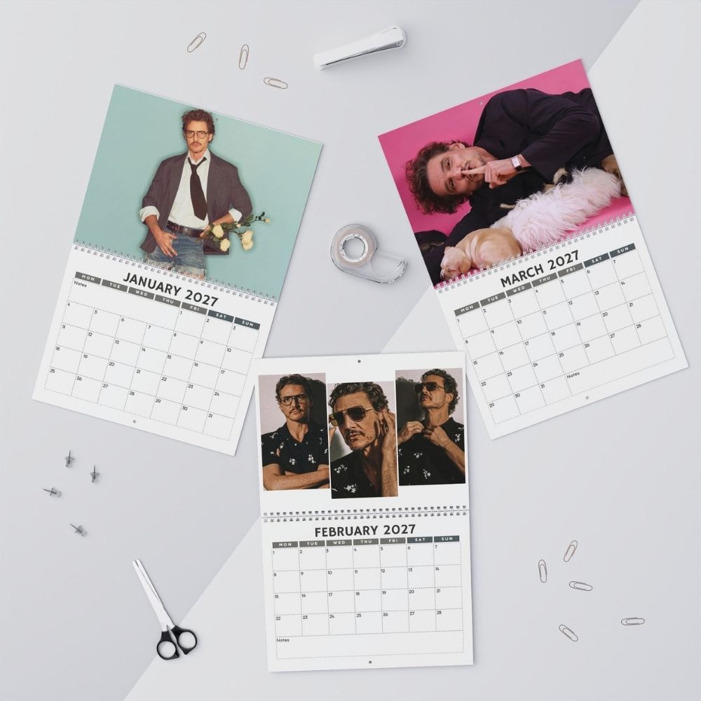 Pedro Pascal 2027 Calendar Pedro Pascal 2027 Calendar