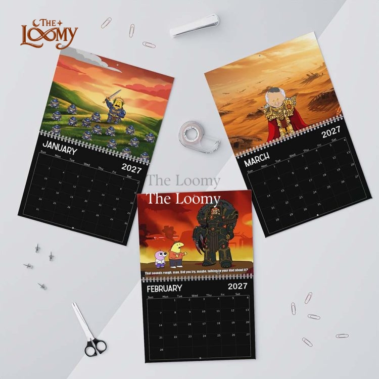 Smiling Friends x Warhammer 40K Calendar 2027