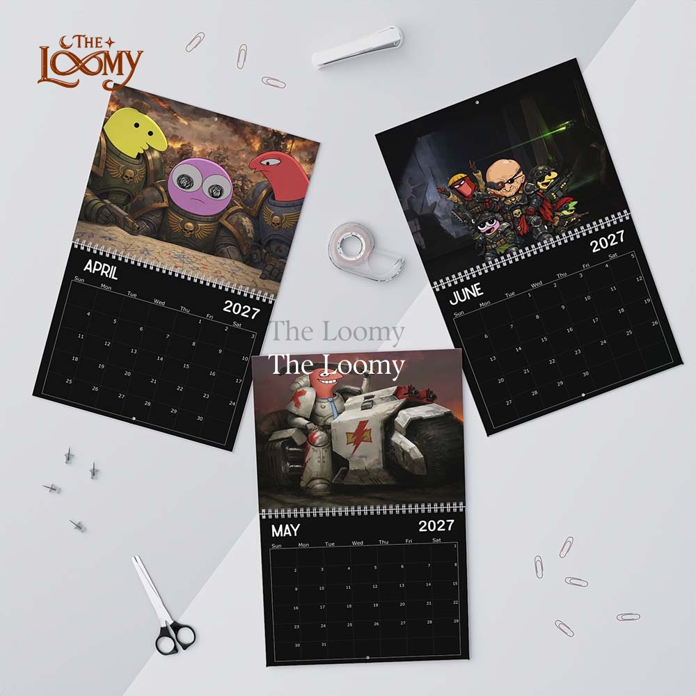 Smiling Friends x Warhammer 40K Calendar 2027 Smiling Friends x Warhammer 40K Calendar 2027