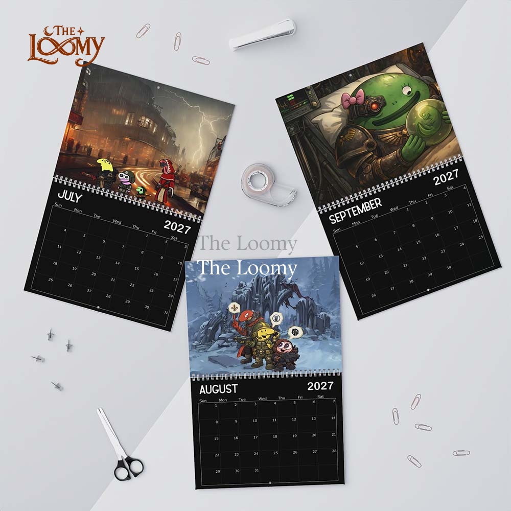 Smiling Friends x Warhammer 40K Calendar 2027 Smiling Friends x Warhammer 40K Calendar 2027