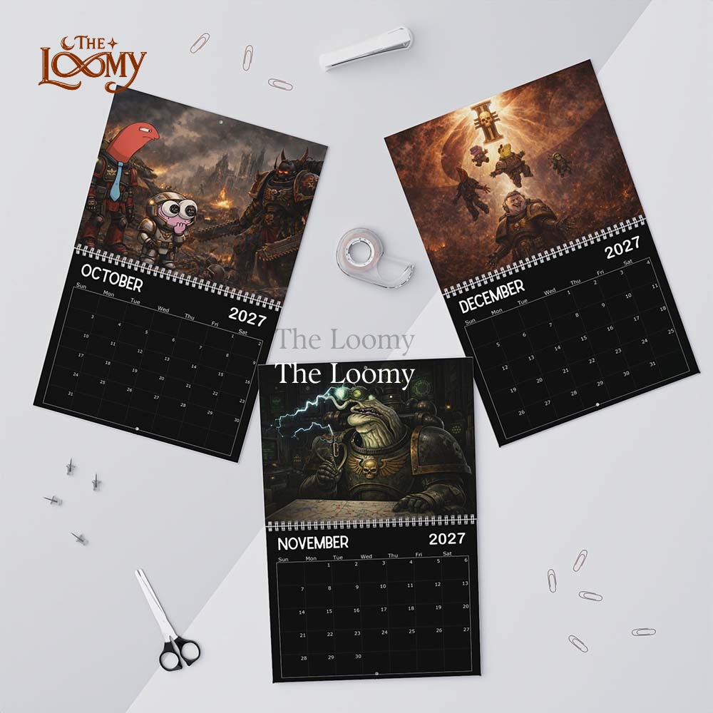 Smiling Friends x Warhammer 40K Calendar 2027 Smiling Friends x Warhammer 40K Calendar 2027