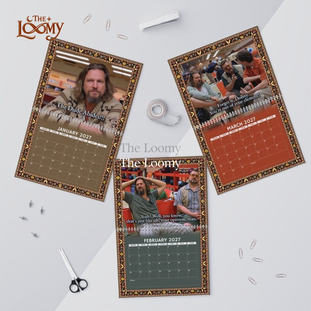 The Big Lebowski 2027 Wall Calendar The Big Lebowski 2027 Wall Calendar