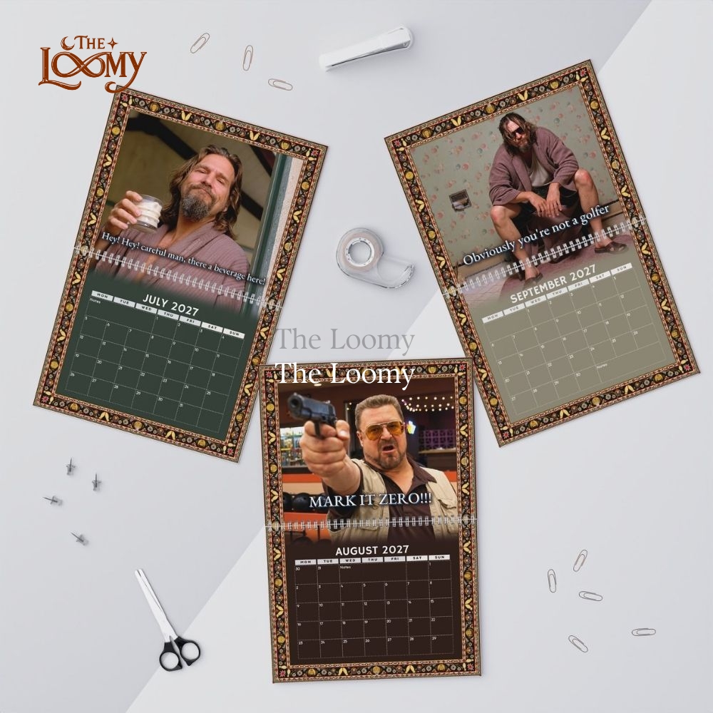 The Big Lebowski 2027 Wall Calendar The Big Lebowski 2027 Wall Calendar