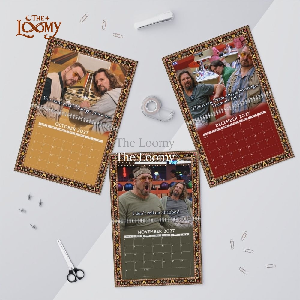 The Big Lebowski 2027 Wall Calendar The Big Lebowski 2027 Wall Calendar