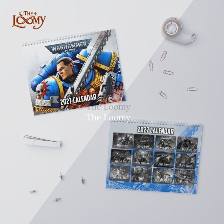 War 40K 2027 Wall Calendar