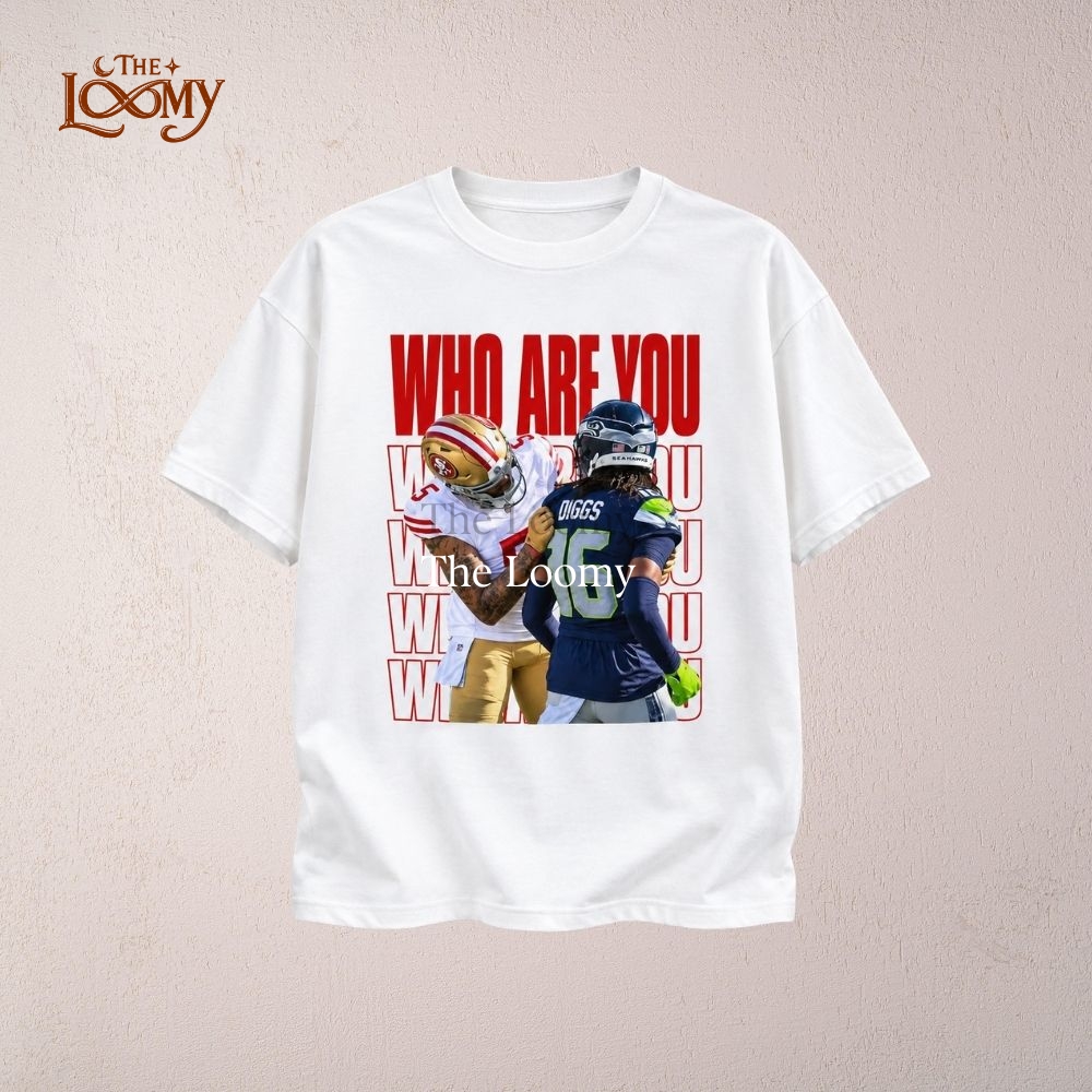 Who Are You Football Mike Evans Vs Trevon Diggs Viral Moment Shirt Who Are You Football Mike Evans Vs Trevon Diggs Viral Moment Shirt