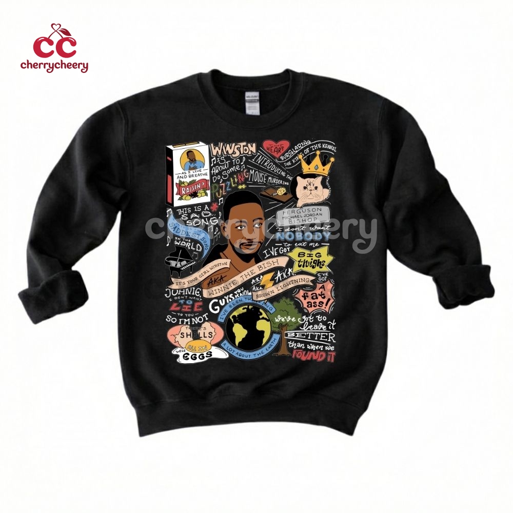 Winston New Girl Quotes Show Shirt