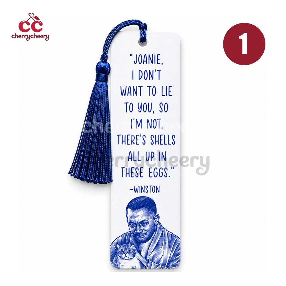 Winston Quotes New Girl Show Bookmark